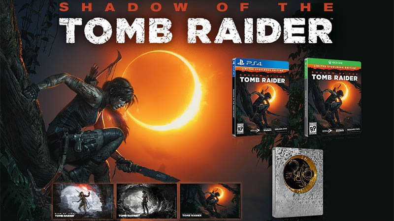 Shadow of the Tomb Raider terá ao todo quatro edições especiais