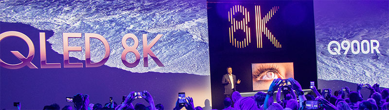 IFA 2018 - Samsung lança TV com resolução 8K e inteligência artificial aprimorada