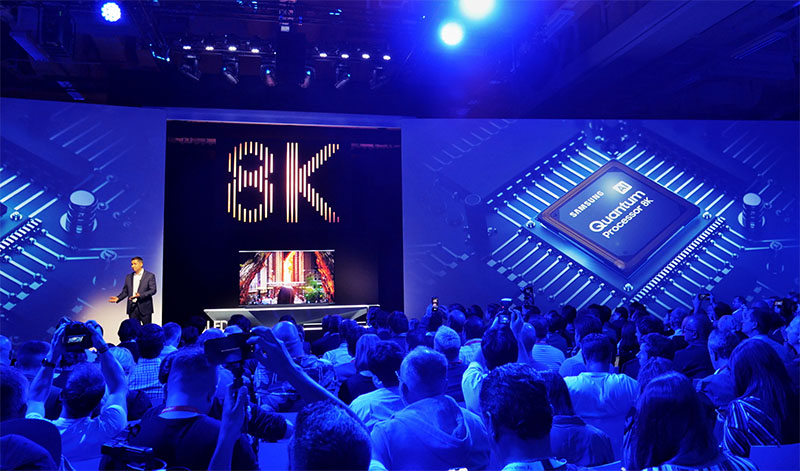 IFA 2018 - Samsung lança TV com resolução 8K e inteligência artificial aprimorada