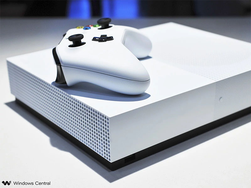 Xbox One S Edição Digital chega em breve sem leitor de mídia física