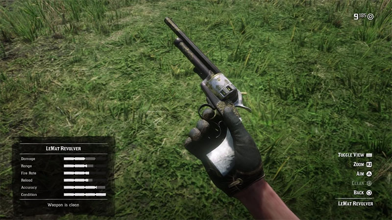 Red Dead Online - Revólver Lemat