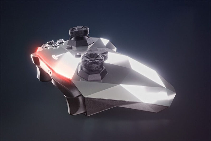 Imagens de Xbox inspirado no Tesla Cybertruck aparece na internet