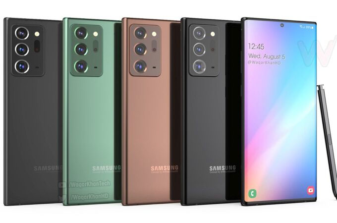 Galaxy Note 20 Ultra aparece em vídeo conceitual com belo design