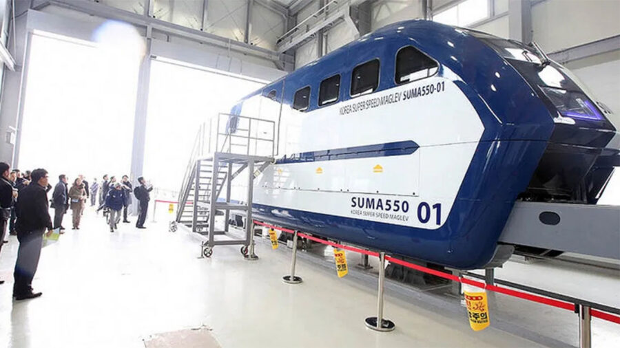 Novo trem hyperloop da Coréia do Sul atinge velocidade máxima de 1.000 Km/h
