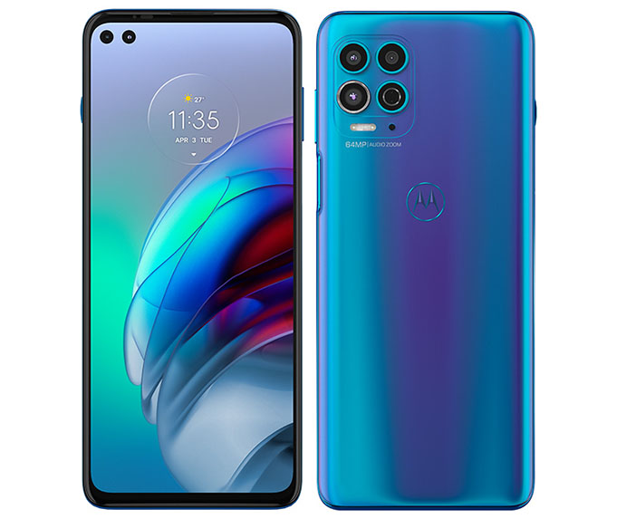 Motorola lança Moto G100 com 12GB de Ram e bateria de 5.000 mAh
