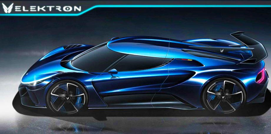 Elektron Quasar é o carro elétrico mais potente do mundo com 2.300 cv e velocidade de até 450 Kmh