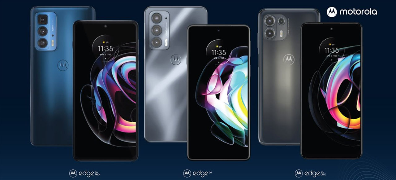 Motorola lança Edge 20, Edge 20 Pro e Edge 20 Lite no Brasil