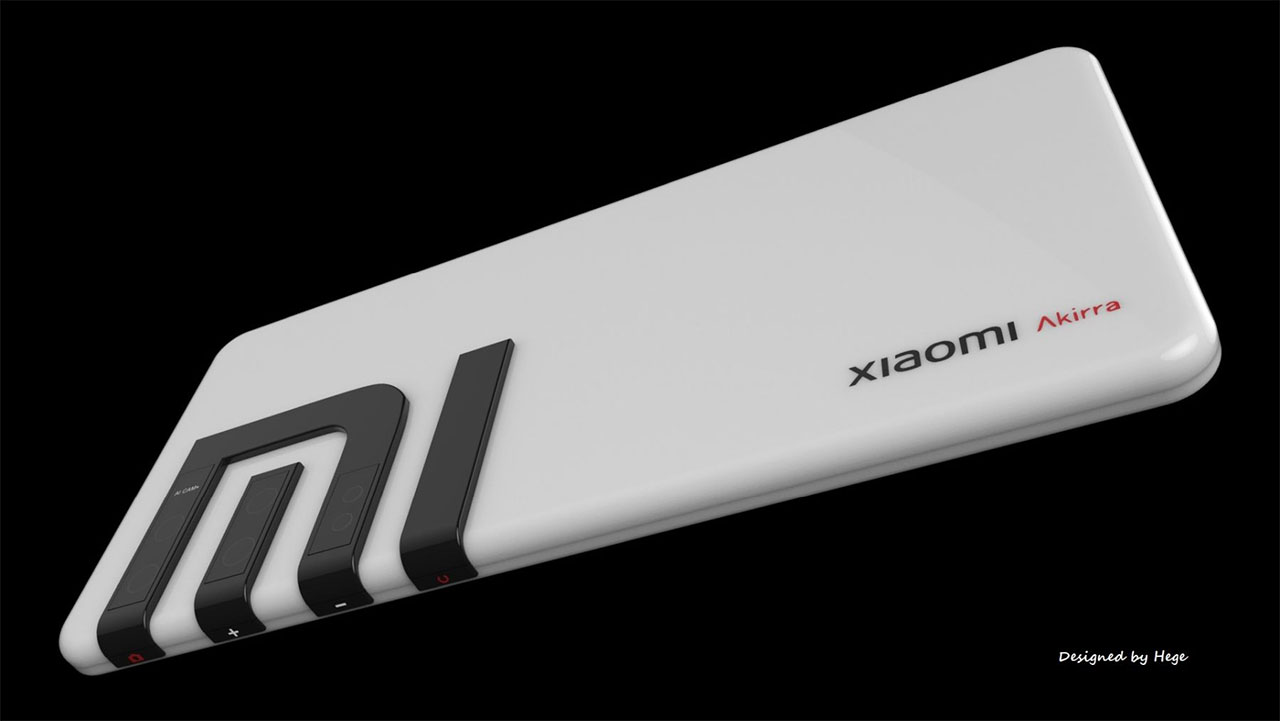 Xiaomi Akirra pode chegar com câmeras inseridas em um grande logotipo traseiro