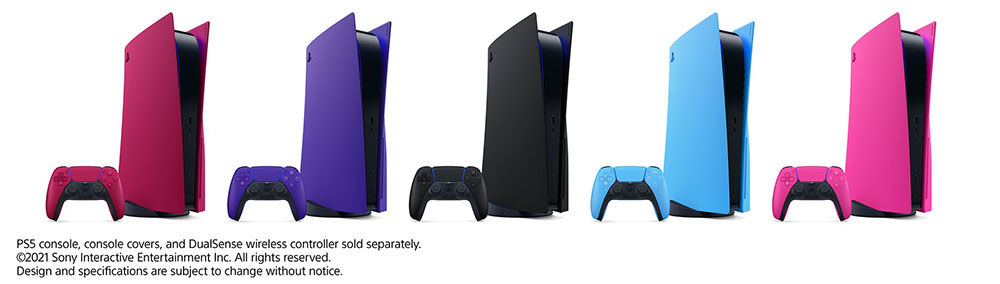 PS5 e controle DualSense terão novas cores a partir de janeiro de 2022