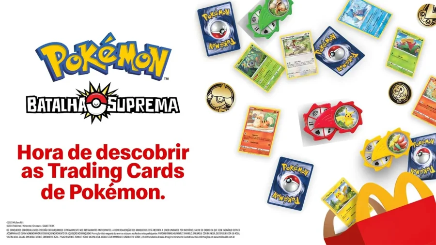 Pokémon retorna ao McLanche Feliz em primeira campanha de 2023