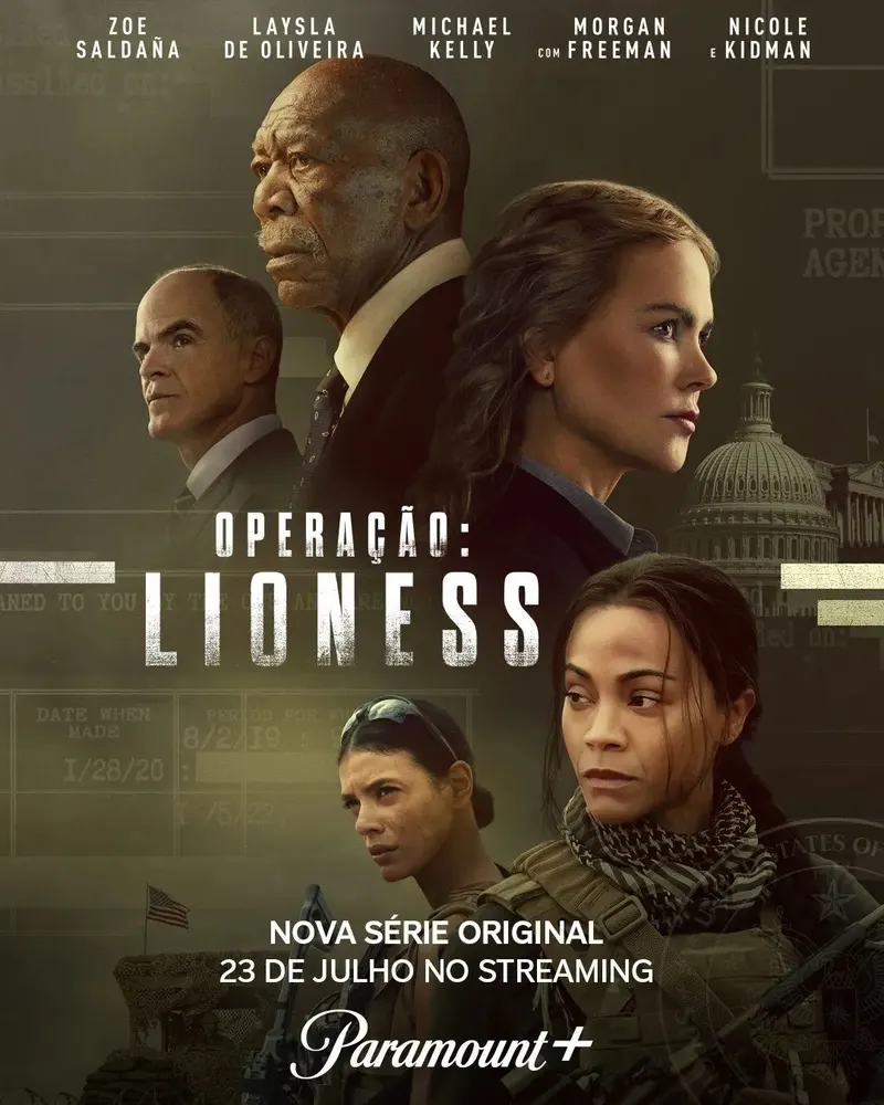 Poster Operação Lioness - Paramount+