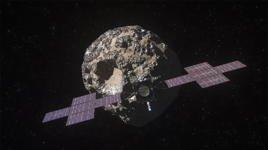 Nasa enviará sonda para explorar Psyche, um asteroide composto por 60% metal