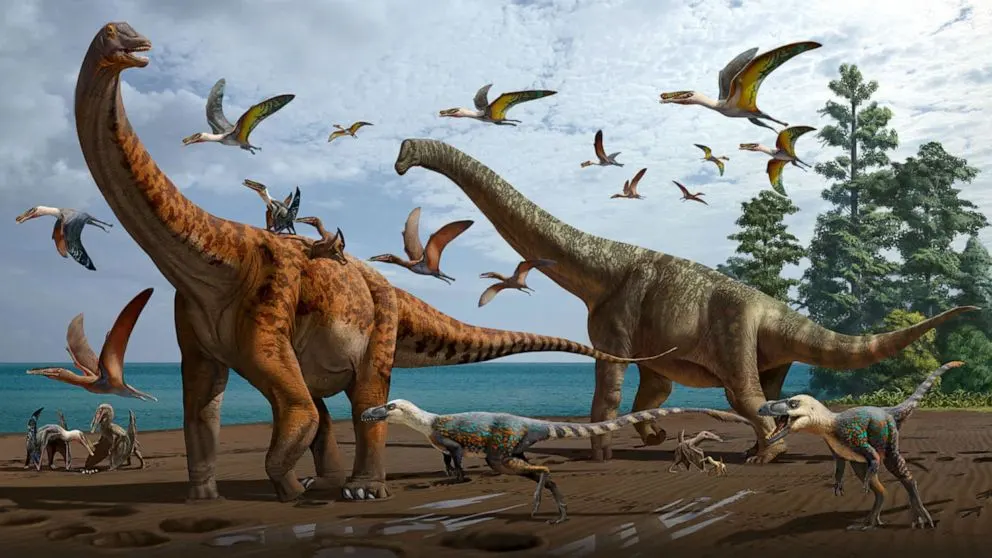 dinossauros em outros planetas