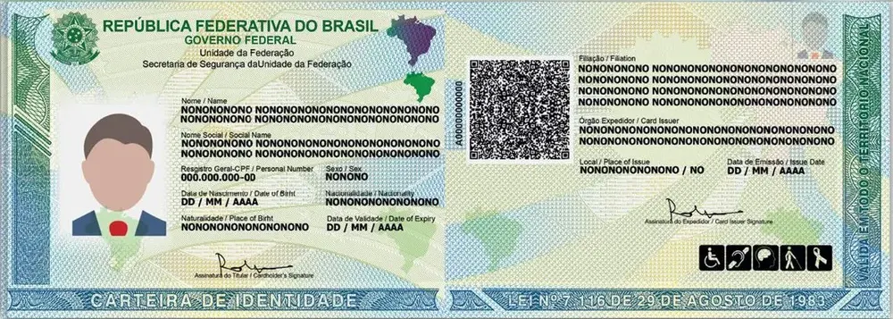 Nova Carteira de Identidade Digital do Brasil