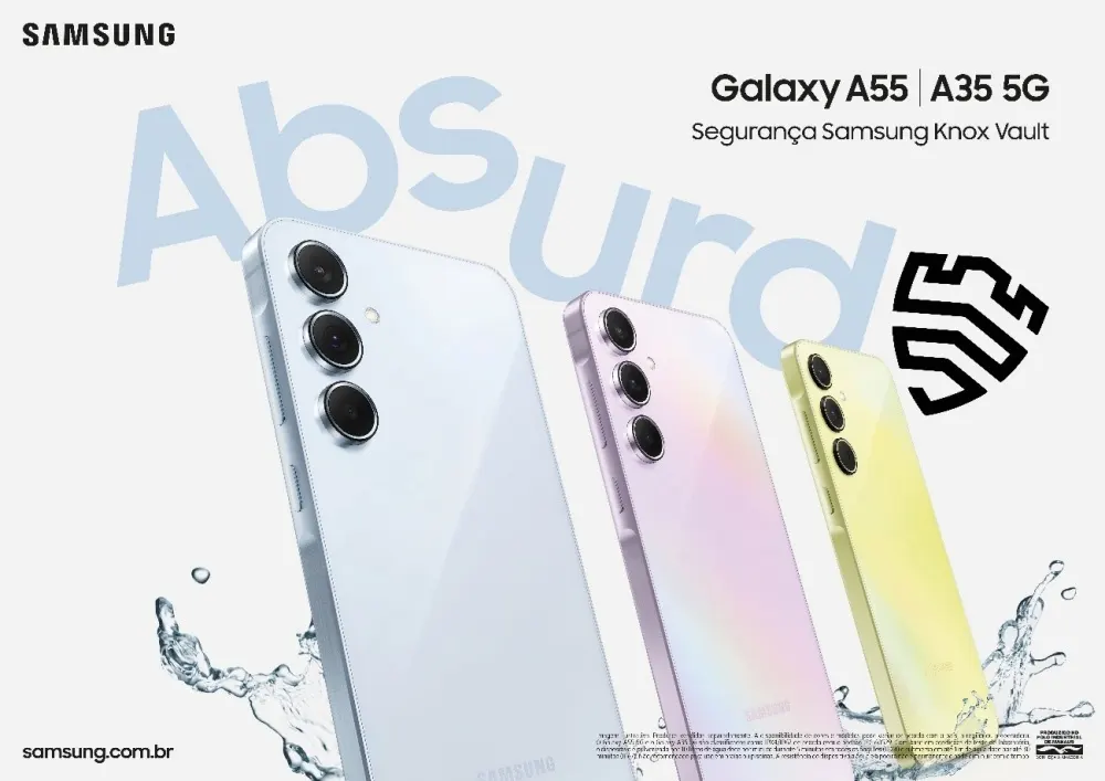 Galaxy A55 e Galaxy A35 5G
