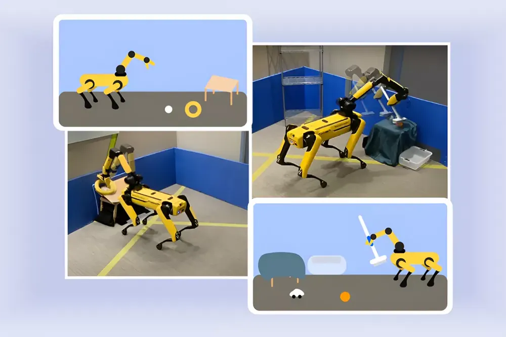 Robô aprendendo sozinho