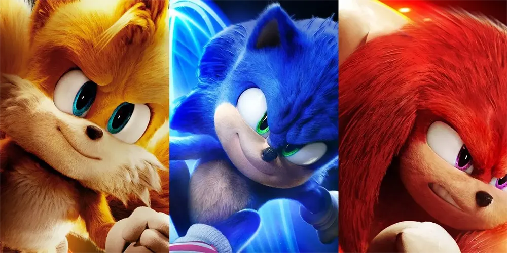 Tails, Knuckles e Sonic