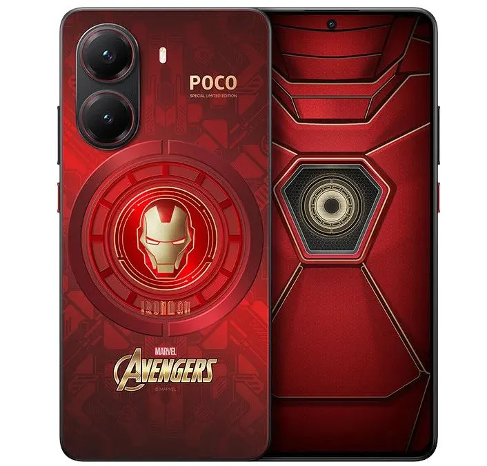 POCO X7 Edição Iron Man