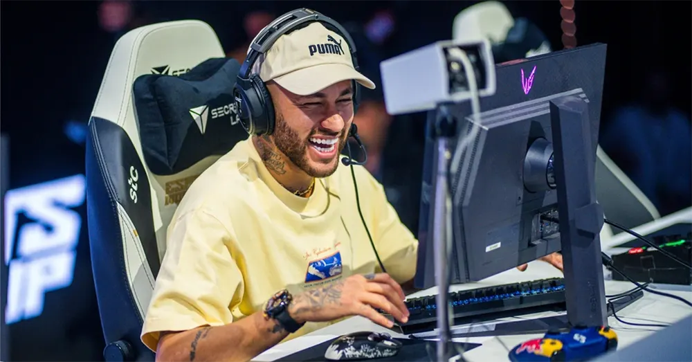 Neymar na copa do mundo de esports