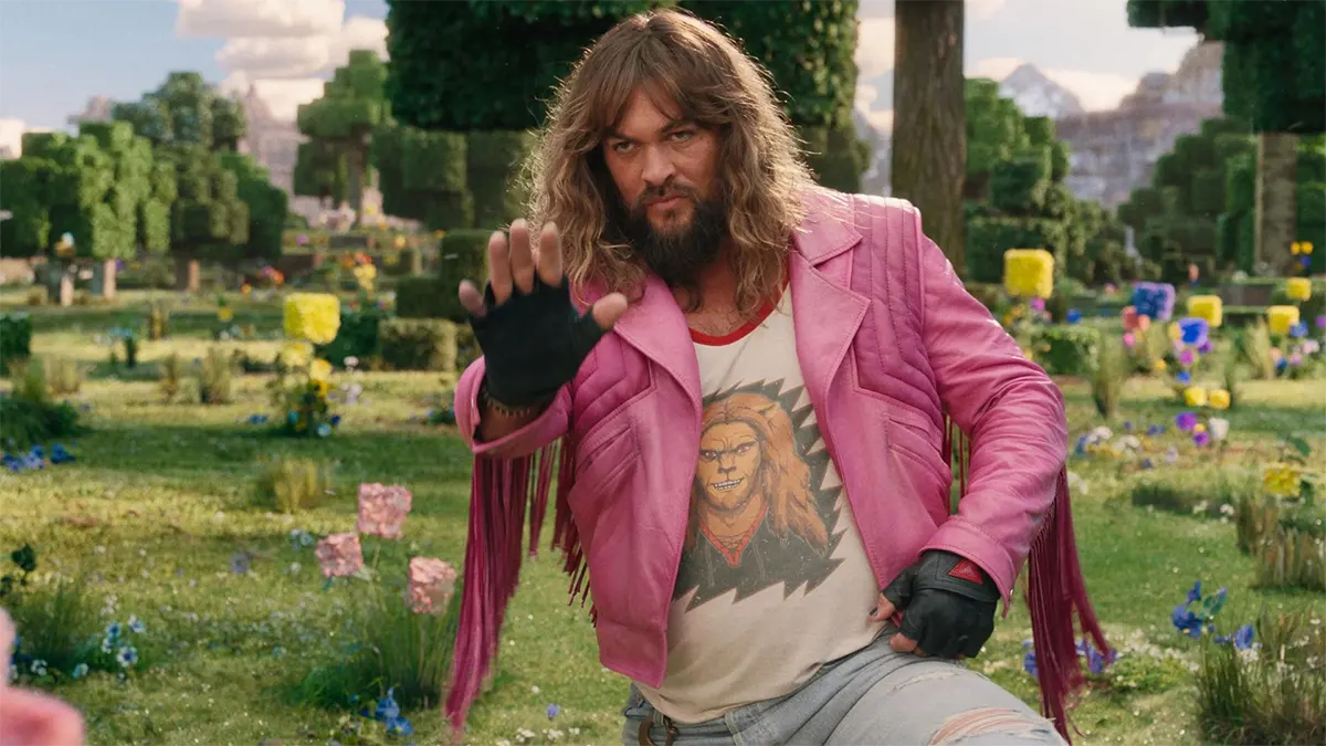 Jason Momoa no filme minecraft