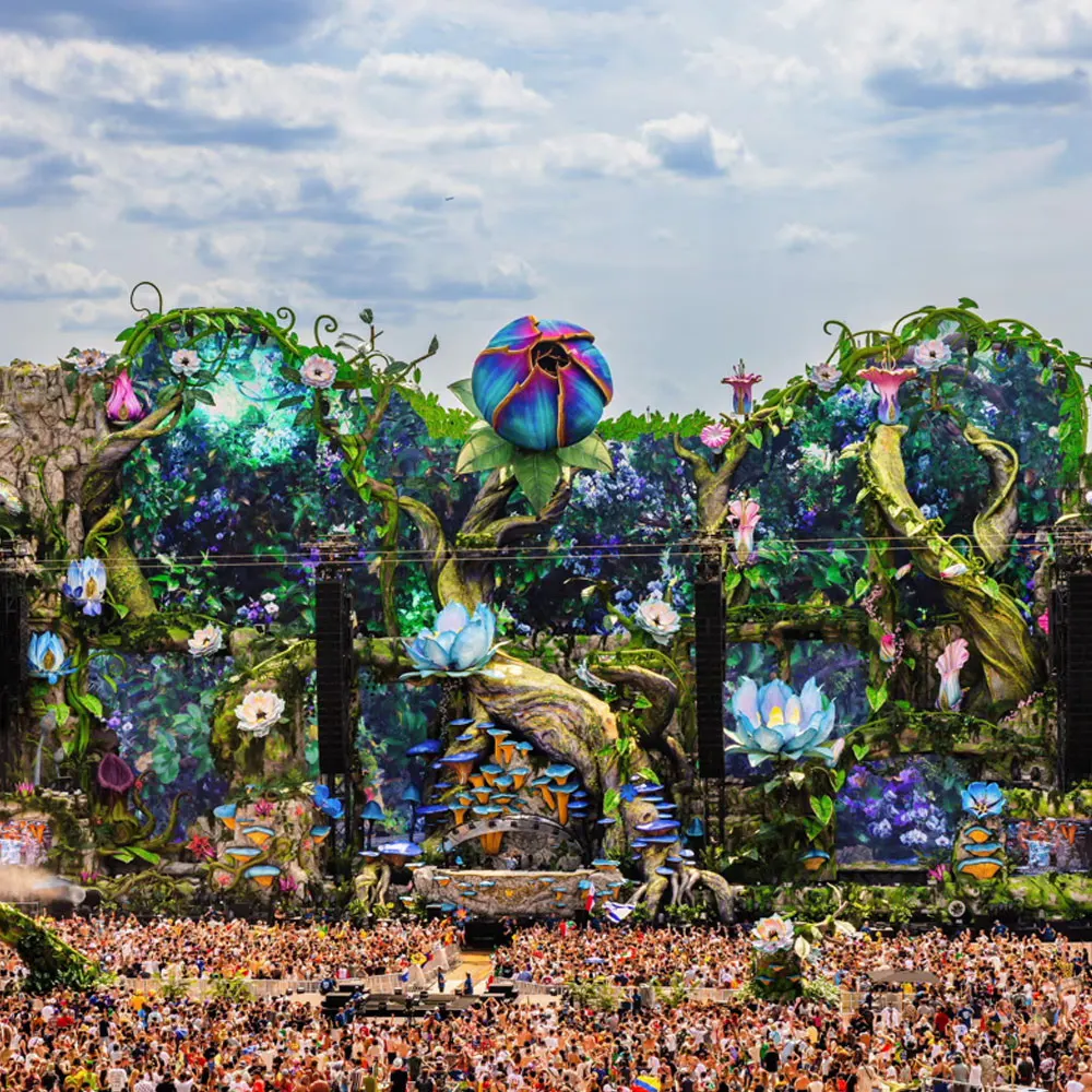 Tomorrowland Bélgica em 2024 palco