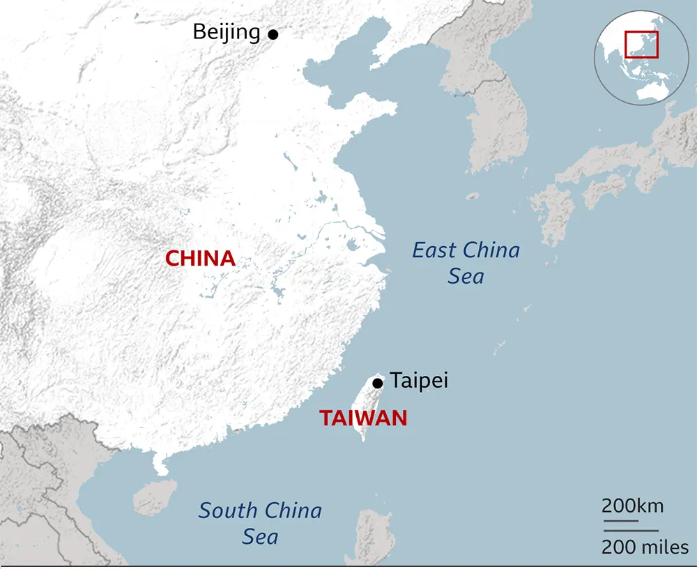 china vs taiwan