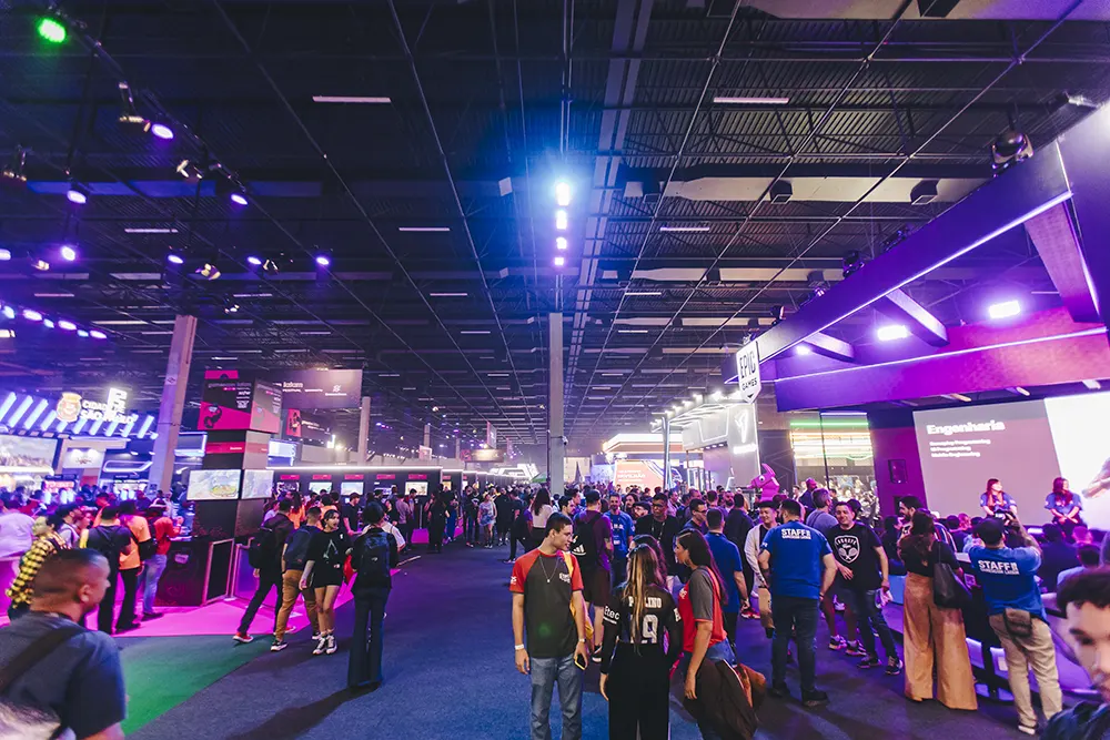 Gamescom Latam 2025 estandes