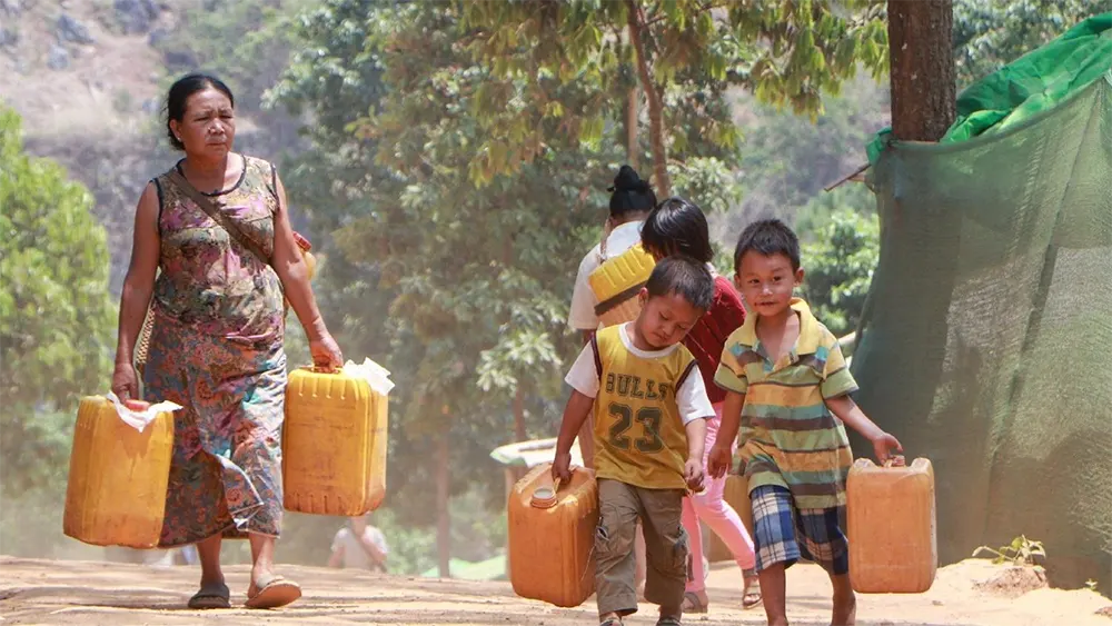 conflito interno em Myanmar