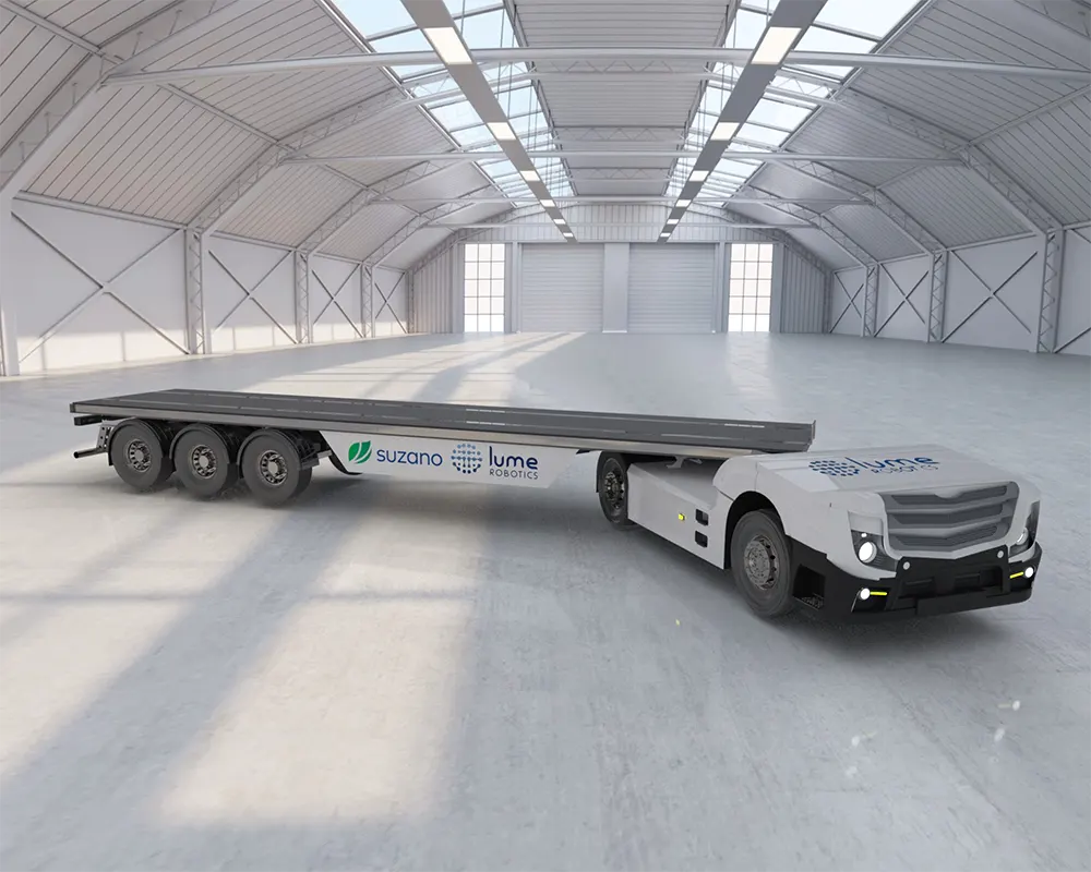 caminhão autônomo da Lume Robotics