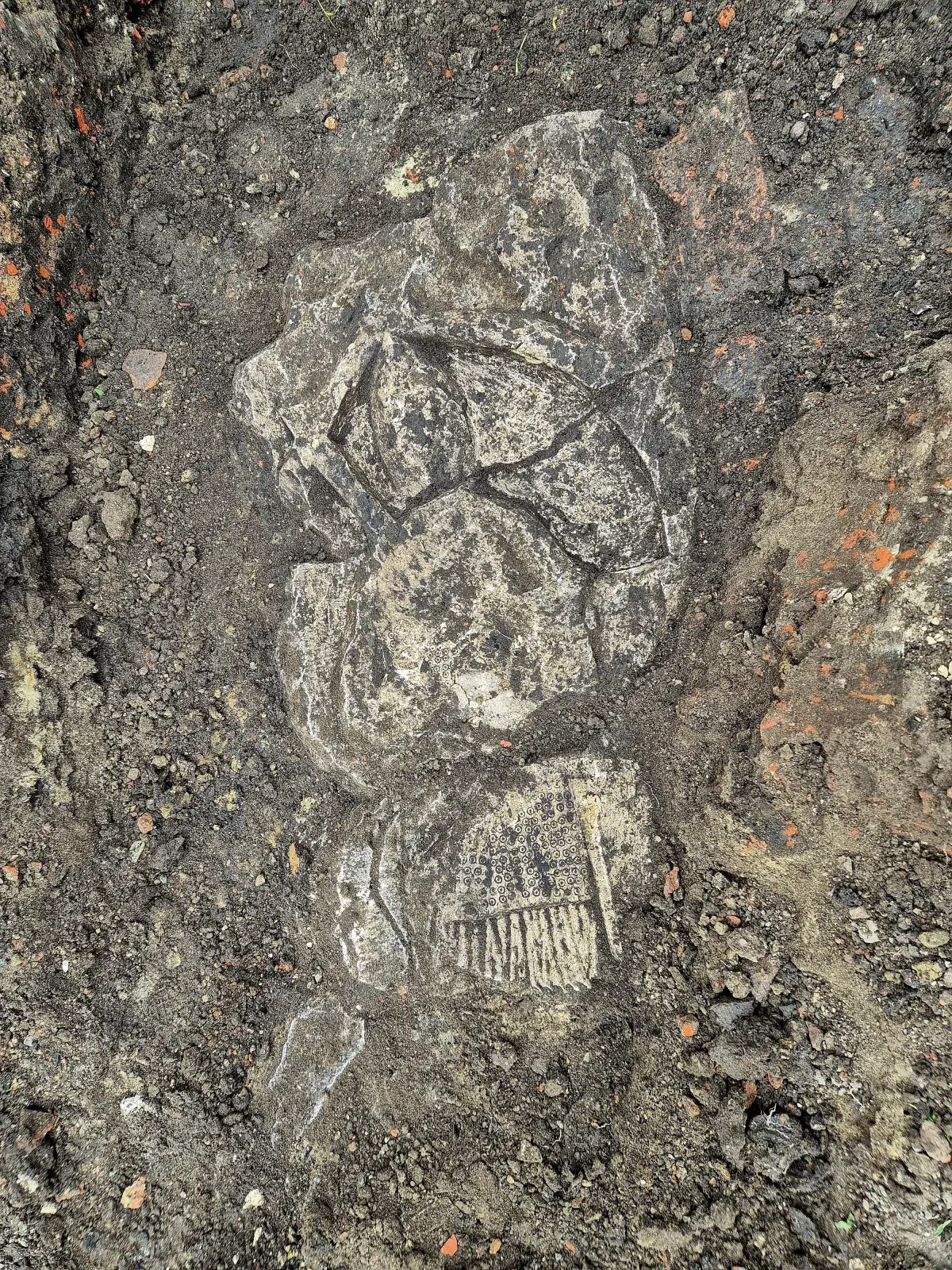 lápide de cavaleiro medieval