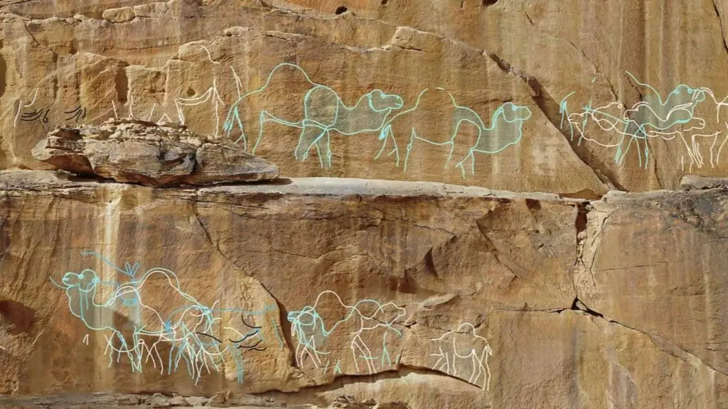 arte rupestre arábia saudita