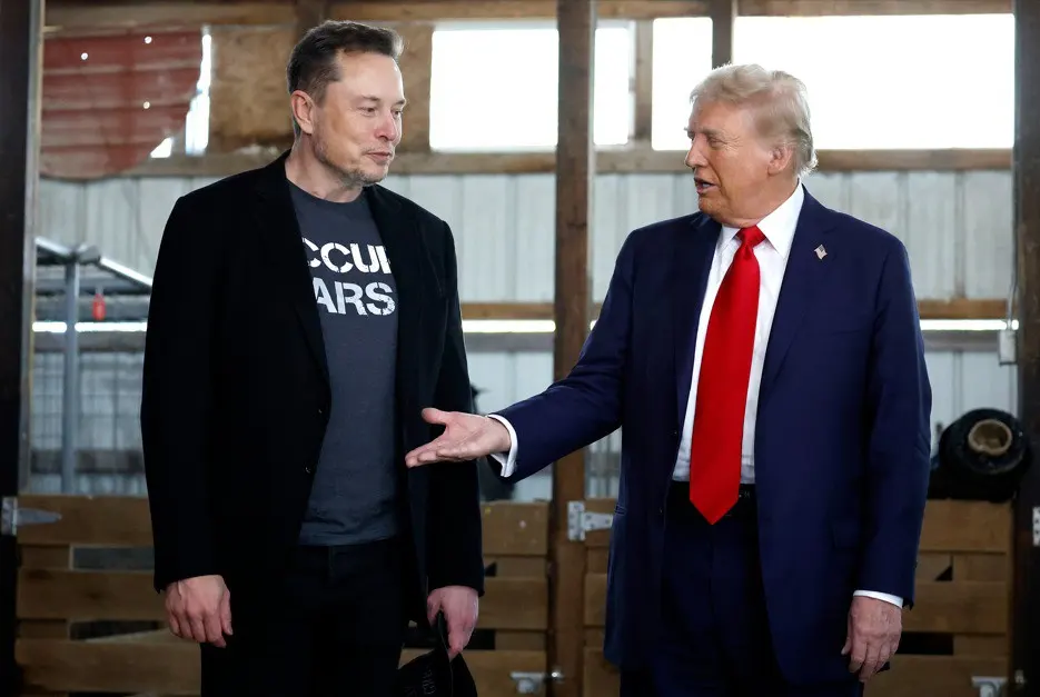 elon musk e trump