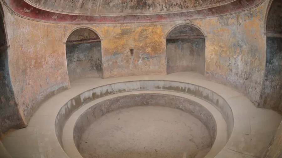Estudo revela que os banhos públicos da antiga Pompeia estavam repletos de dejetos humanos