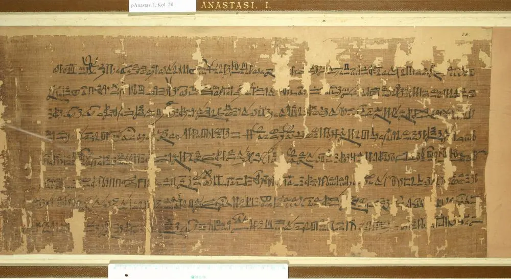 Papiro Anastasi I