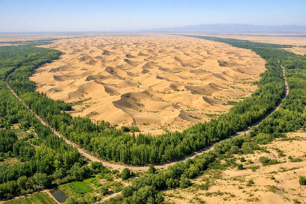 deserto de Taklamakan