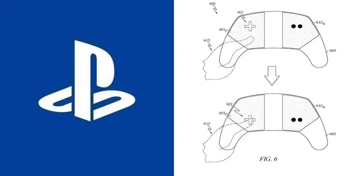 patente novo controle do playstation