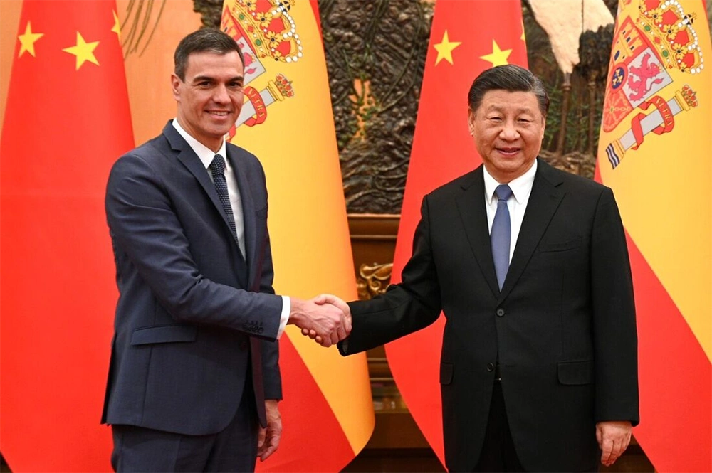 china e espanha