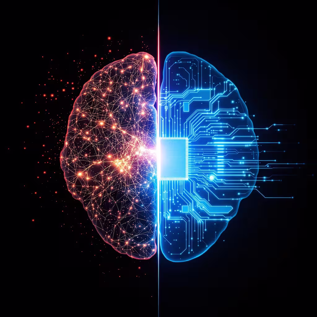 cerebro humano vs ia