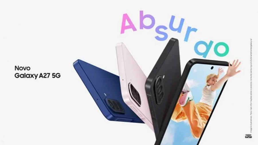 Samsung lança Galaxy A27 5G no Brasil por R$ 2.299